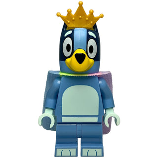 Bluey - Cape and Crown, blu004 - LEGO® Bluey Minifigure