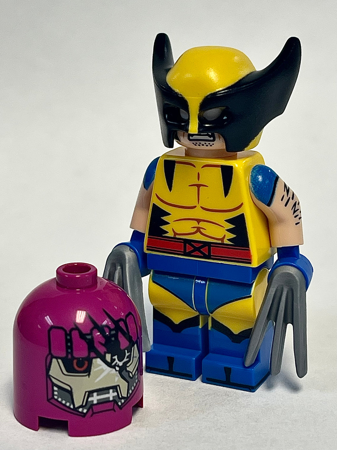 WOLVERINE Logan Custom Printed Marvel Lego Minifigure – Atlanta Brick Co