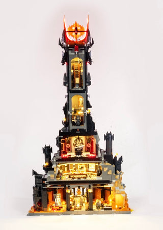 The Lord of the Rings Barad-dur 10333 Custom Lighting Kit for LEGO® Set Light up kit United Brick Co®
