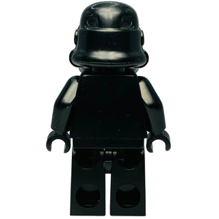 Black LEGO Star Wars TIE Fighter Pilot minifigure with helmet, torso, and leg pieces.