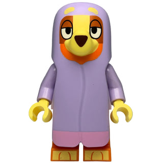 Bingo in Grannies Costume (Rita), blu010 - LEGO® Bluey Minifigure
