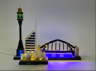 Sydney Skyline 21032 Custom Lighting Kit for LEGO® Set