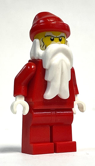 Santa, Red Legs, White Bushy Eyebrows, Hol013 Minifigure LEGO®   