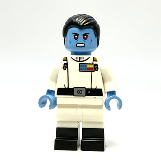 Grand Admiral Thrawn - Medium Blue Skin, sw1356 Minifigure LEGO® Like New