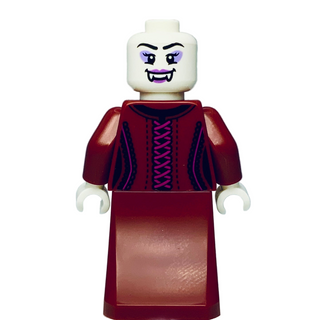 Vampire - Dark Red Dress, Black Hair, twn530 Minifigure LEGO®