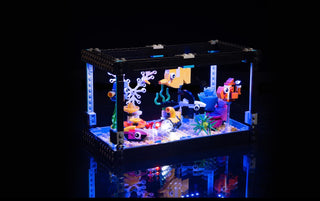 Fish Tank 31122 Custom Lighting Kit for LEGO® Set