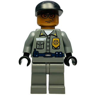 Arkham Asylum Guard, bat019 Minifigure LEGO® Like New