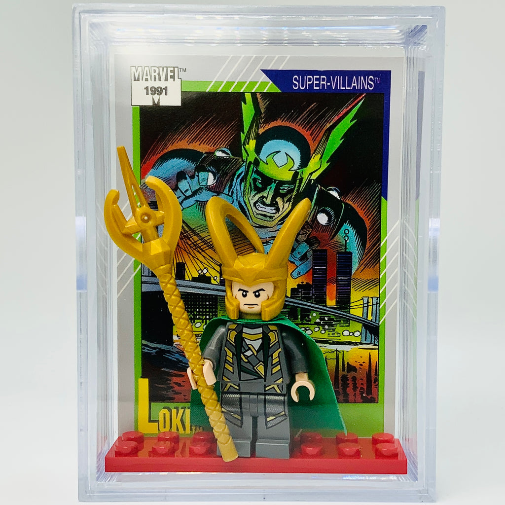 Loki with Trading Card & Collector’s Case – United Brick Co®