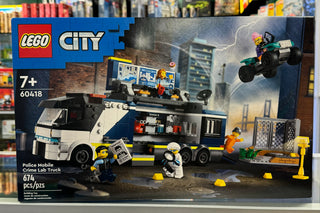 Police Mobile Crime Lab Truck, 60418 Building Kit LEGO®   