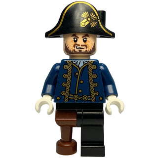 Hector Barbossa, poc028 - LEGO® POTC Minifigure