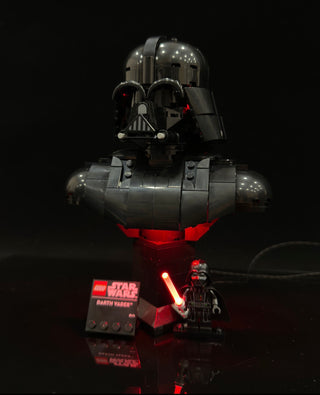 Darth Vader Bust 75439 Custom Lighting Kit for LEGO® Set