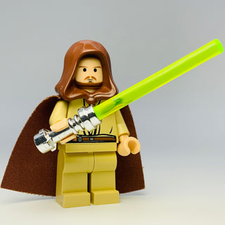 Qui-Gon Jinn, sw0172a Minifigure LEGO® Like New with Lightsaber