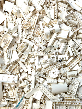 Bulk LEGO® Pieces Sorted by Color Bulk LEGO® White 1/2 lbs