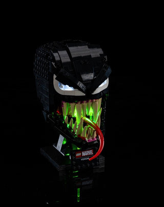 Venom Bust 76187 Custom Lighting Kit for LEGO® Set