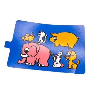 Duplo Slide with Animals Pattern, Part# bb0257pb06