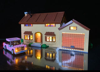 The Simpsons House 71006 Custom Lighting Kit for LEGO® Set