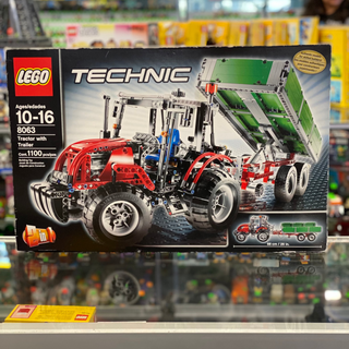 Tractor with Trailer, 8063 Building Kit LEGO®