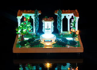 Fountain Garden 10359 Custom Lighting Kit for LEGO® Set