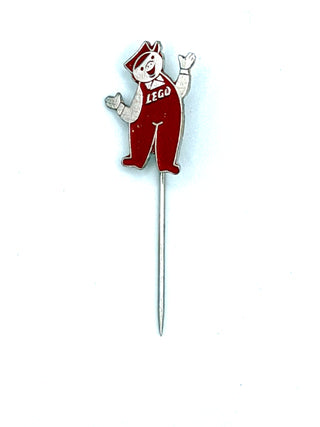 Vintage 1950's LEGO® Mascot Advertising Stick Pin Gear LEGO® Smaller Pin