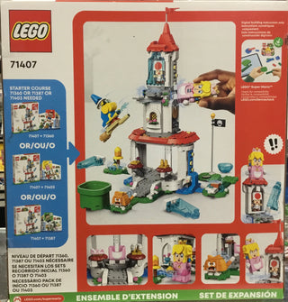 Cat Peach Suit and Frozen Tower 71407 Building Kit LEGO®   