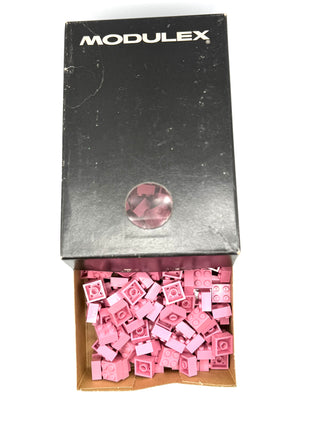 Modulex Set 1122-16 MX Pink 2x2 Bricks x200 1975-1981
