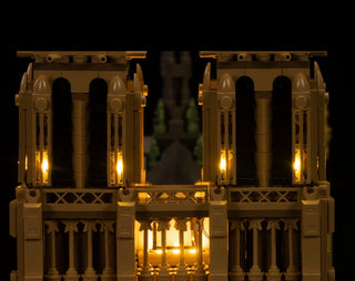 Notre-Dame de Paris 21061 Custom Lighting Kit for LEGO® Set Light up kit United Brick Co®