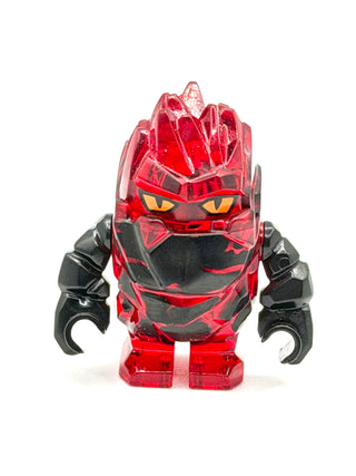Infernox- Rock Monster (Trans-Red), pm027 LEGO® Power Miners Minifigure Minifigure LEGO® Like New