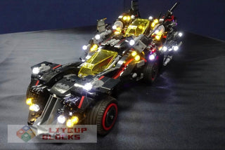 Ultimate Batmobile 70917 Custom Lighting Kit for LEGO® Set