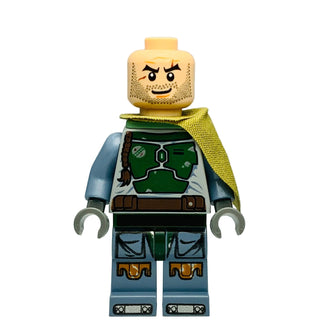 Boba Fett, Head Beard Stubble, sw0396, LEGO® Star Wars Minifigure Minifigure LEGO®
