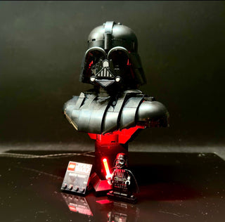 Darth Vader Bust 75439 Custom Lighting Kit for LEGO® Set