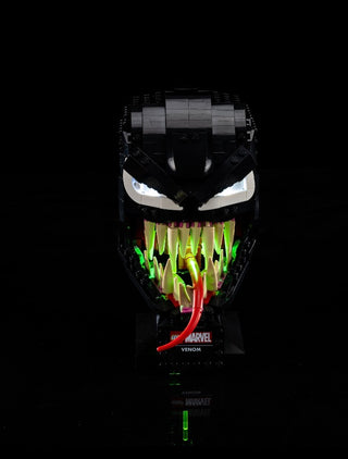 Venom Bust 76187 Custom Lighting Kit for LEGO® Set