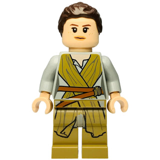 Rey Dark Tan Tied Robe, sw0677 - LEGO® Star Wars Minifigure Minifigure LEGO® Like New Without Helmet
