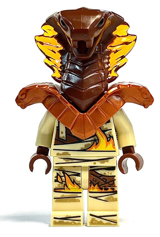 Pyro Destroyer, njo529 Minifigure LEGO® Like New - without Shield or Weapon  