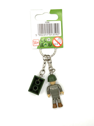 Paratrooper 101st Airborne Figure Key Chain Made in Poland by COBI Key Chain Cobi Toys