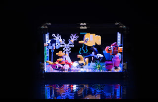Fish Tank 31122 Custom Lighting Kit for LEGO® Set