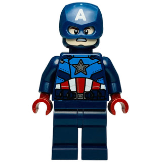 Captain America, sh0852, LEGO® Marvel Minifigure Minifigure LEGO® Like New