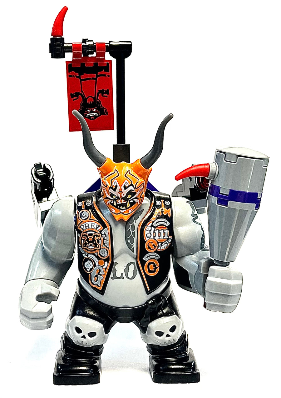 Killow, njo402 Minifigure LEGO® Killow with Mask and Accessories  