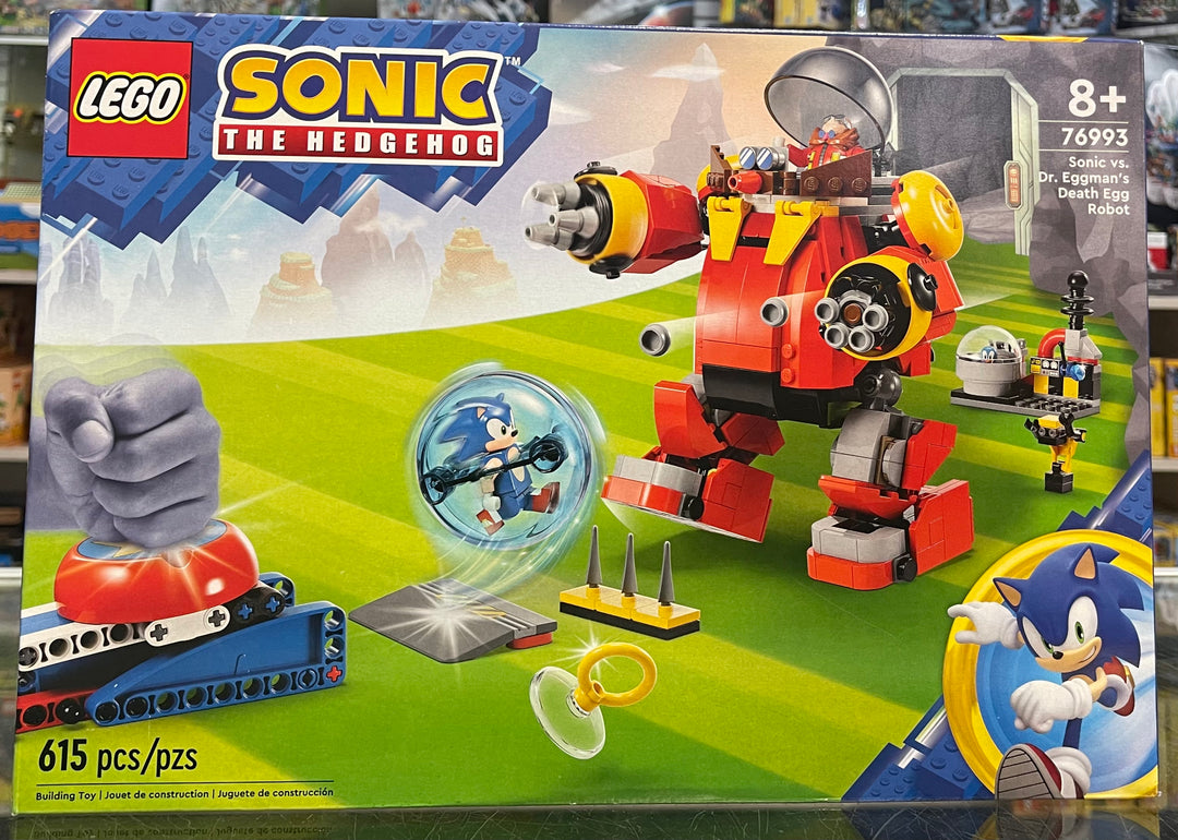 LEGO Sonic the Hedgehog Sonic vs. Dr. Eggman's Death Egg Robot Toy 76993