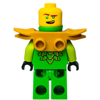 Lloyd - Dragons Rising, Tunic with Dragon Head, Hair, Wide Pearl Gold Shoulder Armor, njo1041 - LEGO® Ninjago Minifigure