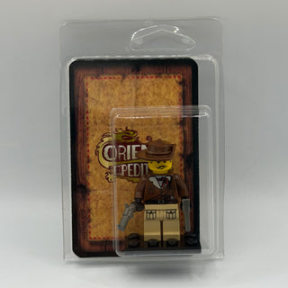 Johnny Thunder w/ Collectors Card & Display - LEGO® Adventurers Minifigure