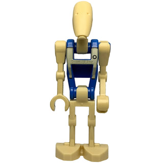 Battle Droid Pilot - Blue Torso with Chest Badge, sw1338 - LEGO® Star Wars Minifigure