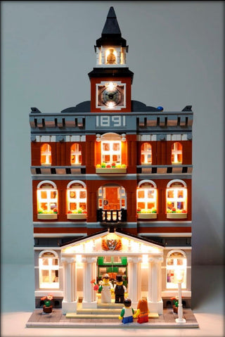 Town Hall 10224 Custom Lighting Kit for LEGO® Set