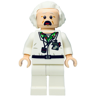 Doc Brown, dim015 Minifigure LEGO® Like New