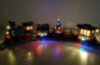 Winter Holiday Train 10254 Custom Lighting Kit for LEGO® Set