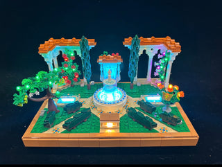 Fountain Garden 10359 Custom Lighting Kit for LEGO® Set