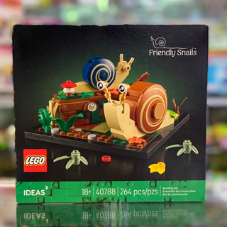 Friendly Snails, 40788 LEGO® Ideas Set Building Kit LEGO® New Sealed