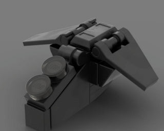 Micro Gunship Building Kit RepublicBricks Shadow  