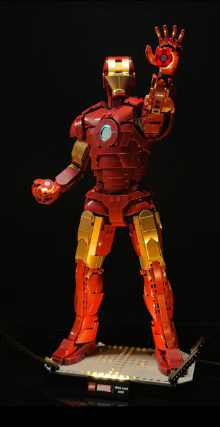 Iron Man Mark 3 76344 Custom Lighting Kit for LEGO® Set Light up kit United Brick Co®