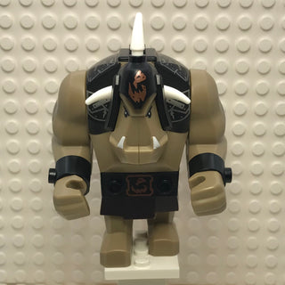 Fantasy Era, Troll, Dark Tan with Black Armor, cas423 Minifigure LEGO®   