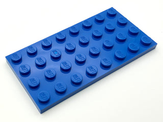 Plate 4x8, Part# 3035 Part LEGO® Blue  